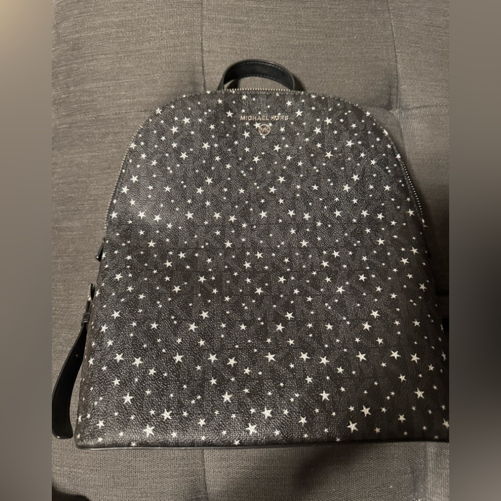 Michael Kors Starry Black Backpack